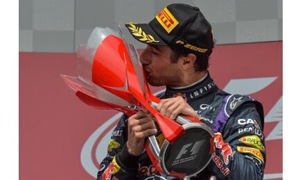 Red Bull’s Ricciardo First F1 Win