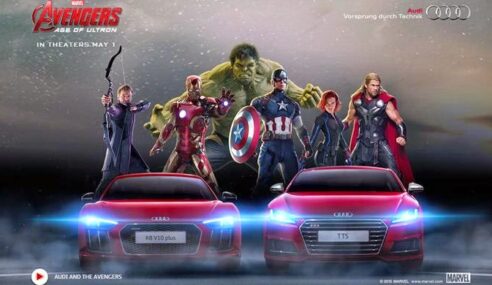 Audi and The Avengers come together