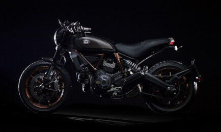 Limited Edition Ducati Scrambler created with Italia Independent