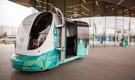 Take a spin in this Driverless Pod