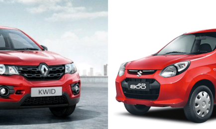 The Renault Kwid vs. Maruti Suzuki Alto 800