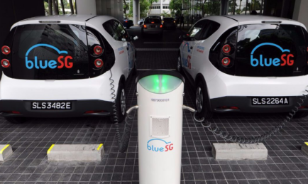 Move Over, Bike-Sharing. Here Comes Singapore’s Car-Sharing, and It’s Electric