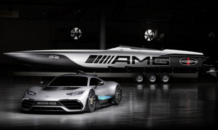 Mercedes-AMG and Cigarette Racing Team Up to Produce the Blistering 515 Project One