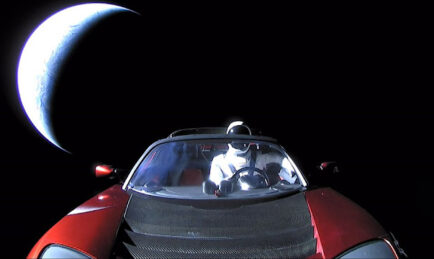 See the Launch of Elon Musk’s Tesla Roadster into Space, From the Lens of a Hollywood Director