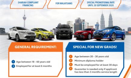 Beli Toyota dan Lexus Dengan Bank Rakyat. Pembiayaan 100 Peratus dan Patuh Syariah