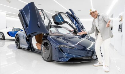 WATCH: Owner Introduces His Brand New McLaren Speedtail Hermes Edition