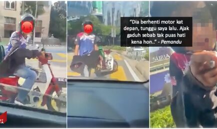 VIDEO: Bengang Kena Hon, Penghantar GrabFood Tunjuk Samseng. Tapi Bukan Semua Macam Tu.