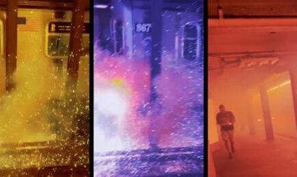 Psssst, Wanna See What Happens When a Subway Train Hits an E-Bike?