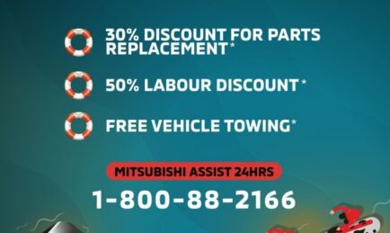 Mitsubishi Tawar Program Bantuan Banjir. Percuma Khidmat Tunda