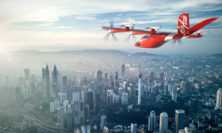 AirAsia’s Flying Taxis To Take Off In Malaysia, Singapore By 2025