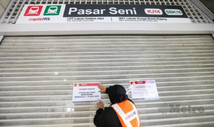 LRT Ditutup Selama Seminggu Akibat Gangguan ATC. Netizen Desak Kakitangan Prasarana Letak Jawatan