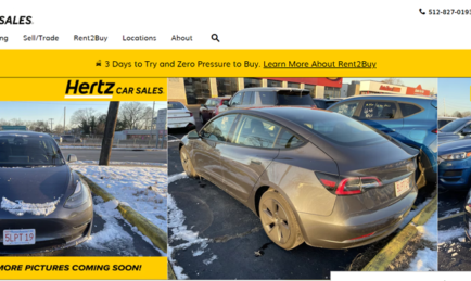 Hertz car rental to off-load Electric Cars