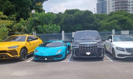 8 Luxury Vehicles Including Lamborghini Used To Smuggle Alcohol and Tobacco in Malaysia