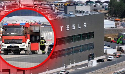 “Volcano” claims to set fire to Tesla Factory in Germany