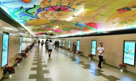 Where Is the Longest Pedestrian Underpass Network Situated?