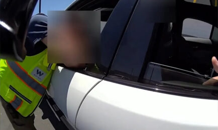 Police pull-over Waymo driverless taxi that freaked out