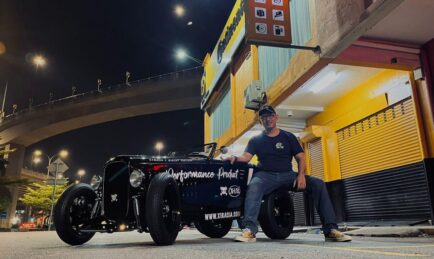 MINI HOT ROD ‘HARU BIRU’ MENANG 2 ANUGERAH DI ART OF SPEED 2024