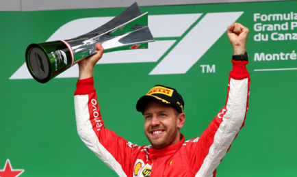 Vettel Wins Canadian GP and Takes Championship Lead