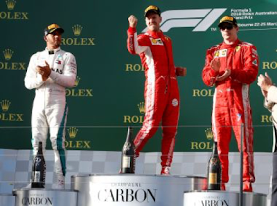 Vettel Wins Australian GP; Steals Lewis Hamilton’s Thunder