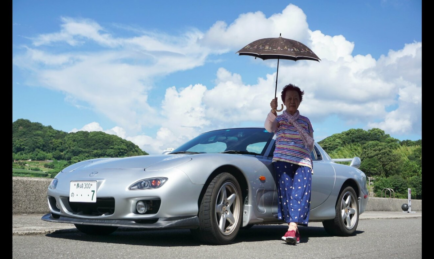 Japanese Grandma Goes Viral As the Owner of a 24-Year-Old Mazda RX-7