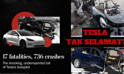 KAJIAN TERBARU: TESLA MEMPUNYAI KADAR KEMALANGAN MAUT TERTINGGI DI ANTARA SEMUA JENAMA KERETA?