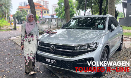 PANDU UJI VOLKSWAGEN TOUAREG R-LINE. SUV ORANG KAYA YANG BIJAK MEMBELI.