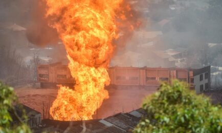 Gas Pipeline Explosion: 227 Houses and 365 Vehicles Damaged