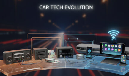 From Cassette Players to CarPlay: A Love Letter to Car Tech Evolution