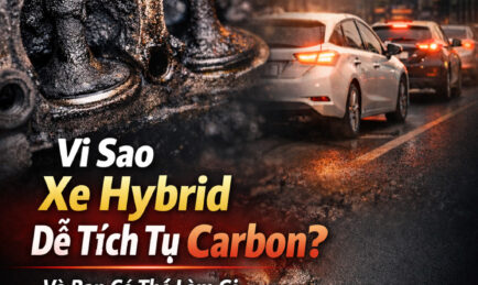 Vì Sao Xe Hybrid Dễ Bị Tích Tụ Muội Carbon Hơn – Và Bạn Có Thể Làm Gì