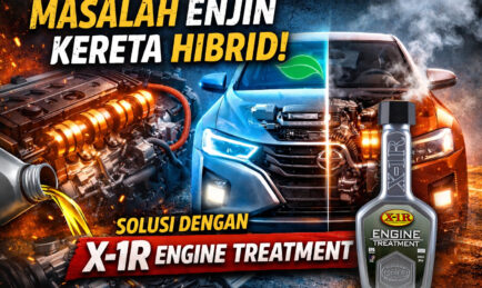 Mengapa Enjin Kereta Hibrid Lebih Cepat Haus, dan Bagaimana X-1R Engine Treatment Membantu